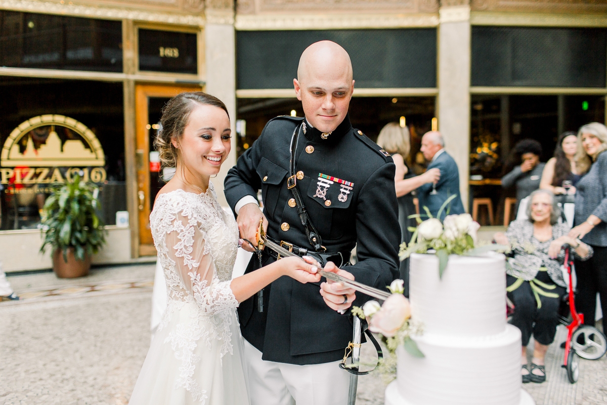 Hyatt Regency Cleveland At The Arcade Wedding Reception - Jess + Ryan - TKO  ENTERTAINMENT, image size:1200x800