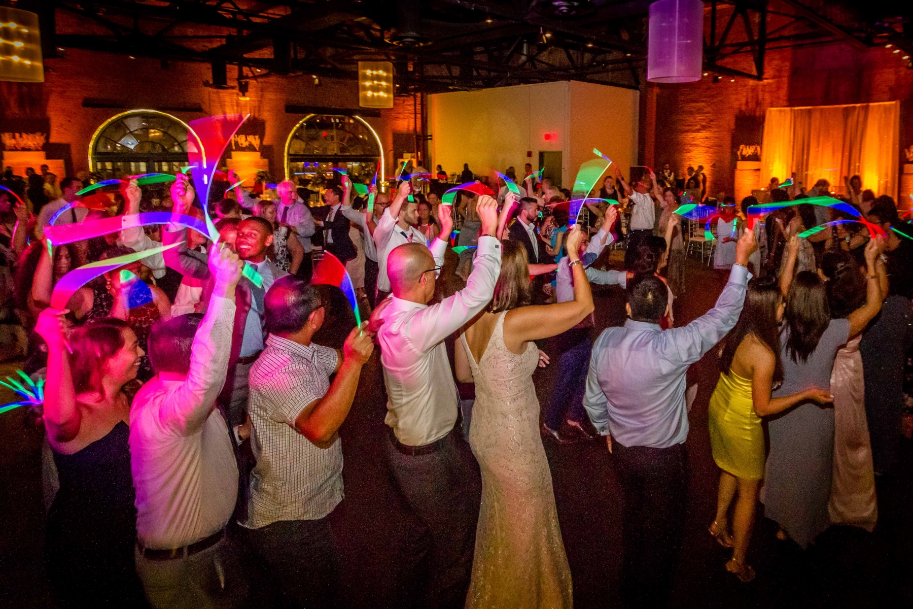 Wedding reception at Windows on the River Bridge View Room TKO